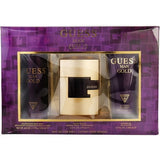 GUESS GOLD (M) 3PC SET EDT